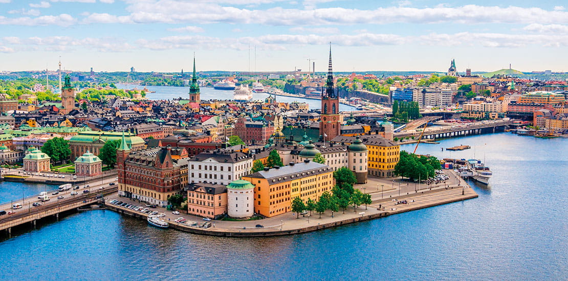 The old town 'Gamla Stan' in Stockholm, Sweden